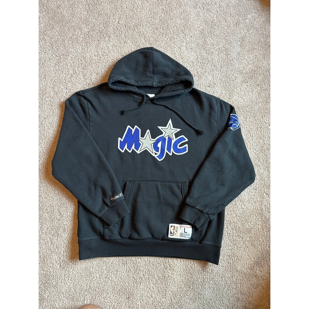 Orlando Magic Mitchell and Ness Hardwood Classics Men’s Hoodie Size Large